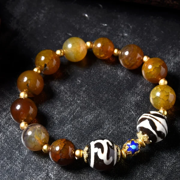 1pc Unisex Adjustable Natural Stone Bracelet – Image 5